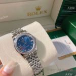 Swiss Quality Copy Rolex Datejust Five Star Diamond Stainless Steel Jubilee 8215 Movement